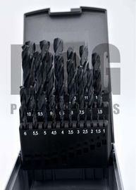 BLACK FINISHEd Cobalt Jobber Drill Bits High Precision Solid HSS Fully Ground Metric