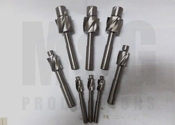 Professional Carbide End Mill Cutter Cap Screw Counterbores Straight Shank
