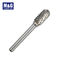 High Speed Hss End Mill Carbide Burr Cylinder With Ball Top Stable Performance